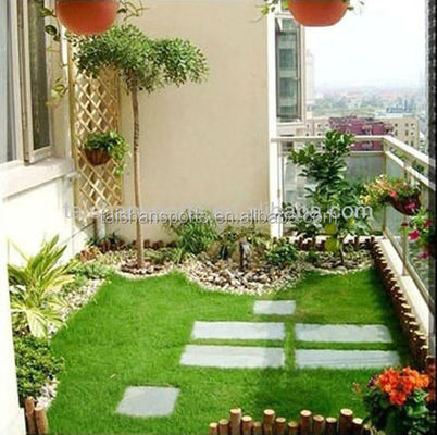 ποιότητας  40mm Playground Artificial Grass With Dtex 11600 And 18900 Density Used For Landscape Decoration εργοστάσιο