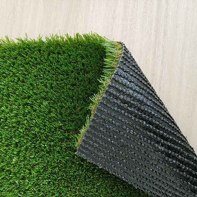 20mm Μη γεμίζον συνθετικό γκαζόν PU προσκολλητικό πράσινο τοπίο συνθετικό γρασίδι προσαρμόσιμο μέγεθος κυλίνδρου