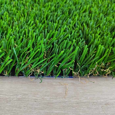 32mm Low Shrinkage Leisure Landscape Artificial Turf With PU Adhesive And Double PP Backing (Περιφερειακό Γεωργικό Γεώργιο)