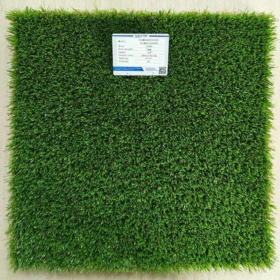 ΠΥ Συμπλέκτης 28mm 13800 Dtex Τοπίο Τεχνητό γρασίδι Διπλό PP Υποστήριξη μπαλκόνια Πυρώς Διακοσμητικά Πυρώς Αντίσταση στα υπεριώδη φώτα Μικρή συντήρηση