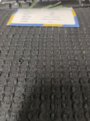 50mm ύψος πέλους 12000 Dtex 130 βελονιές ανά μέτρο ποδοσφαιρικό τεχνητό χλοοτάπητα για αθλητικά γήπεδα