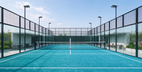 Πιστοποιημένο FEP Τεχνητό Γκαζόν Padel 12mm Ύψος Πέλους Υψηλής Πυκνότητας και Τεχνητό Χλοοτάπητα Padel για Επαγγελματικά Γήπεδα
