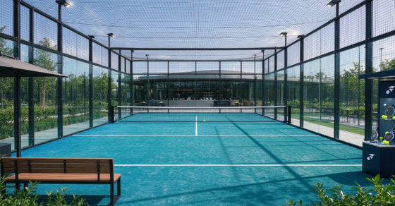 Πιστοποιημένο FEP Τεχνητό Γκαζόν Padel 12mm Ύψος Πέλους Υψηλής Πυκνότητας και Τεχνητό Χλοοτάπητα Padel για Επαγγελματικά Γήπεδα
