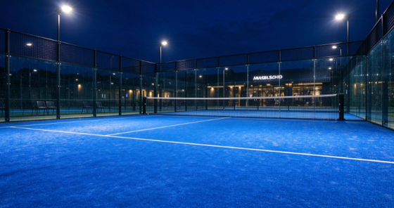 Πιστοποιημένο FEP Τεχνητό Γκαζόν Padel 12mm Ύψος Πέλους Υψηλής Πυκνότητας και Τεχνητό Χλοοτάπητα Padel για Επαγγελματικά Γήπεδα