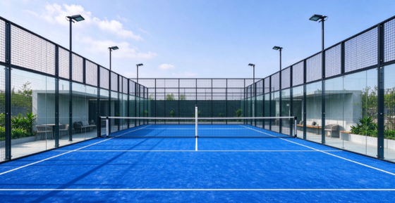 Πιστοποιημένο FEP Τεχνητό Γκαζόν Padel 12mm Ύψος Πέλους Υψηλής Πυκνότητας και Τεχνητό Χλοοτάπητα Padel για Επαγγελματικά Γήπεδα