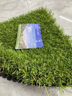 45mm ύψος στοίβας πέντε χρώματα μη κατευθυνόμενο τεχνητό γκαζόν για αυλές κήπους αυλές και δρόμους