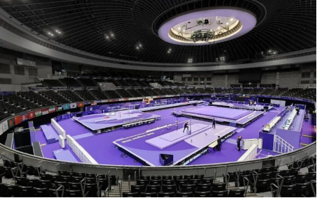Πιστοποιημένο στρώμα Wushu IWUF και αθλητικός εξοπλισμός για εφαρμογή πολλαπλών αθλημάτων με διαστάσεις 12000mm × 18000mm × 90mm