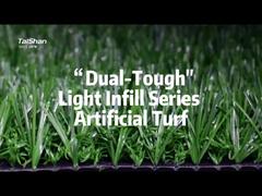 Εισαγωγή αθλητικού χλοοτάπητα Light-Infill σειράς "Dual-Tough".